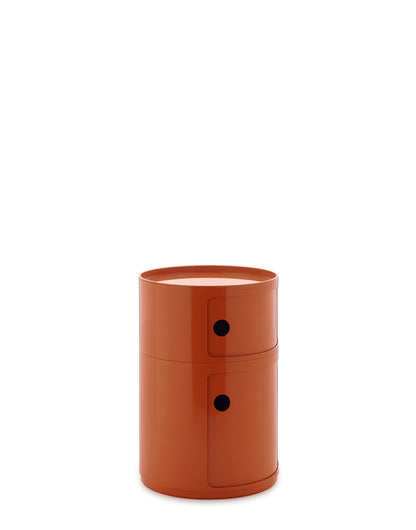 Componibili Big storage unit, 2 modules, orange