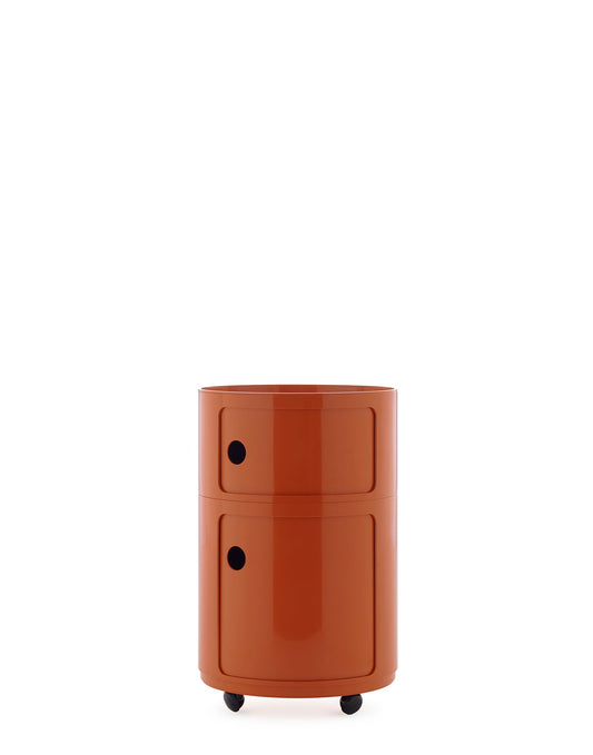 Componibili Big storage unit, 2 modules, orange
