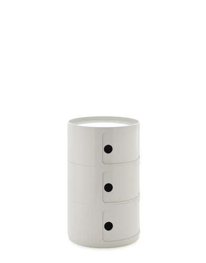 Componibili Big storage unit, 3 modules, white