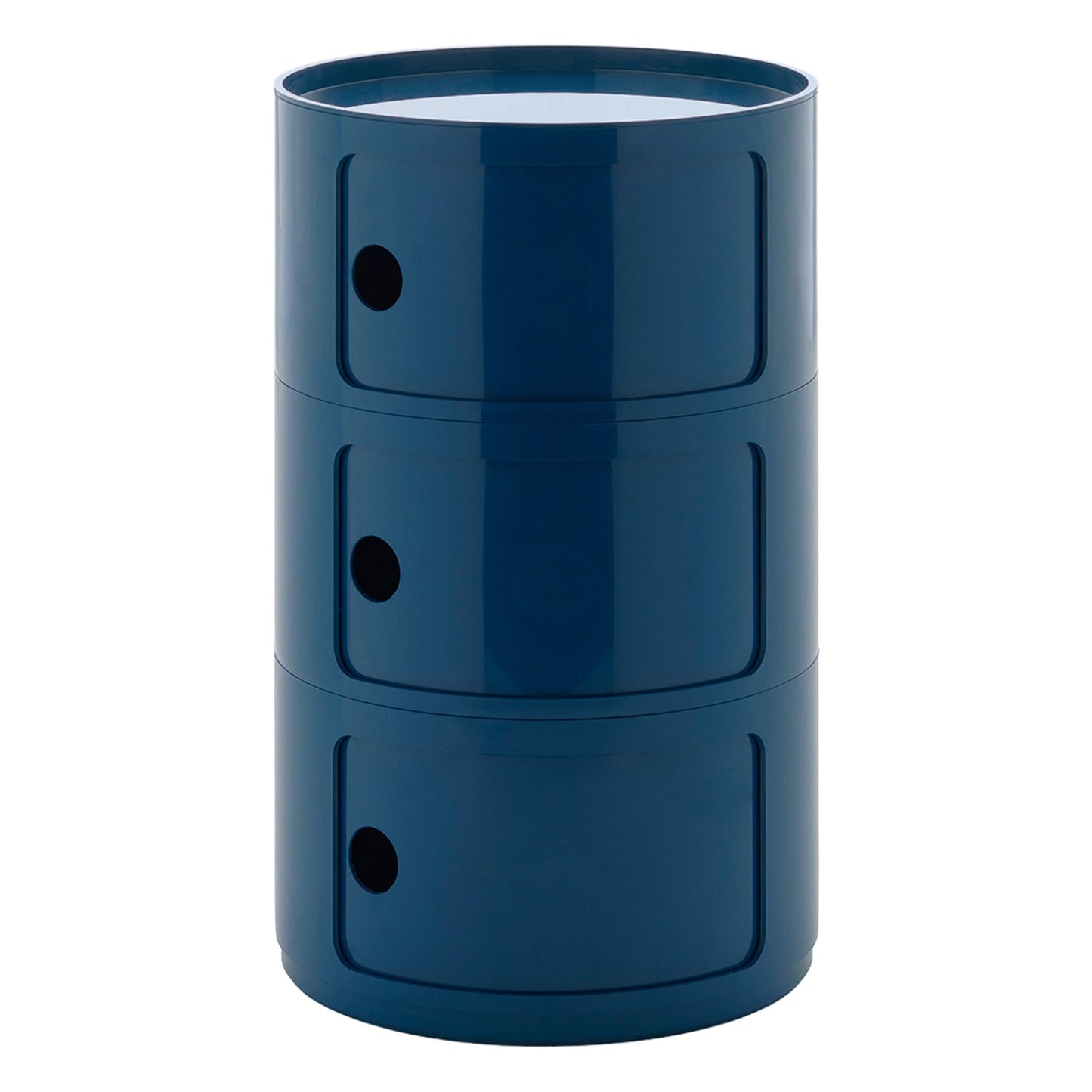 Componibili Big storage unit, 3 modules, blue