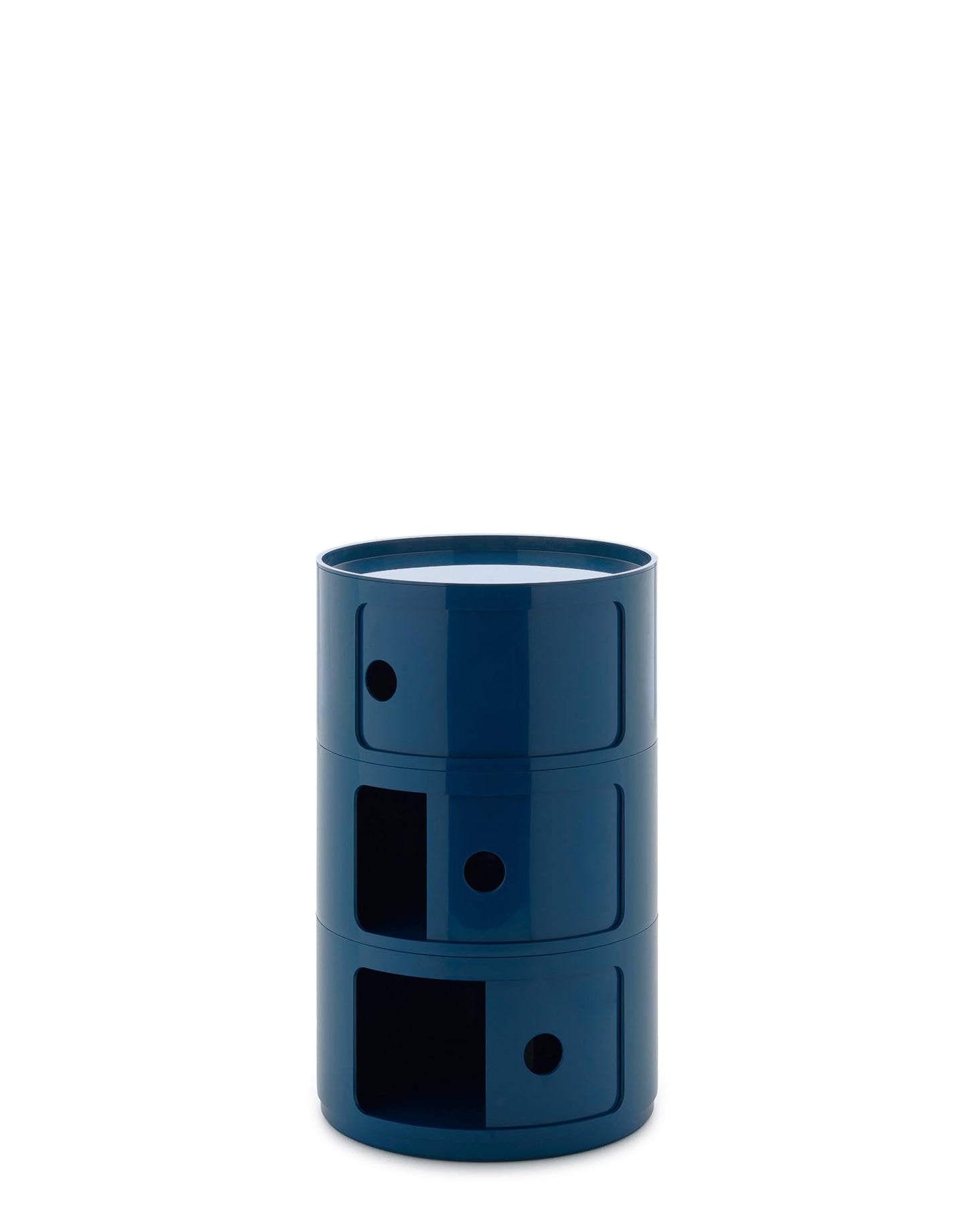 Componibili Big storage unit, 3 modules, blue