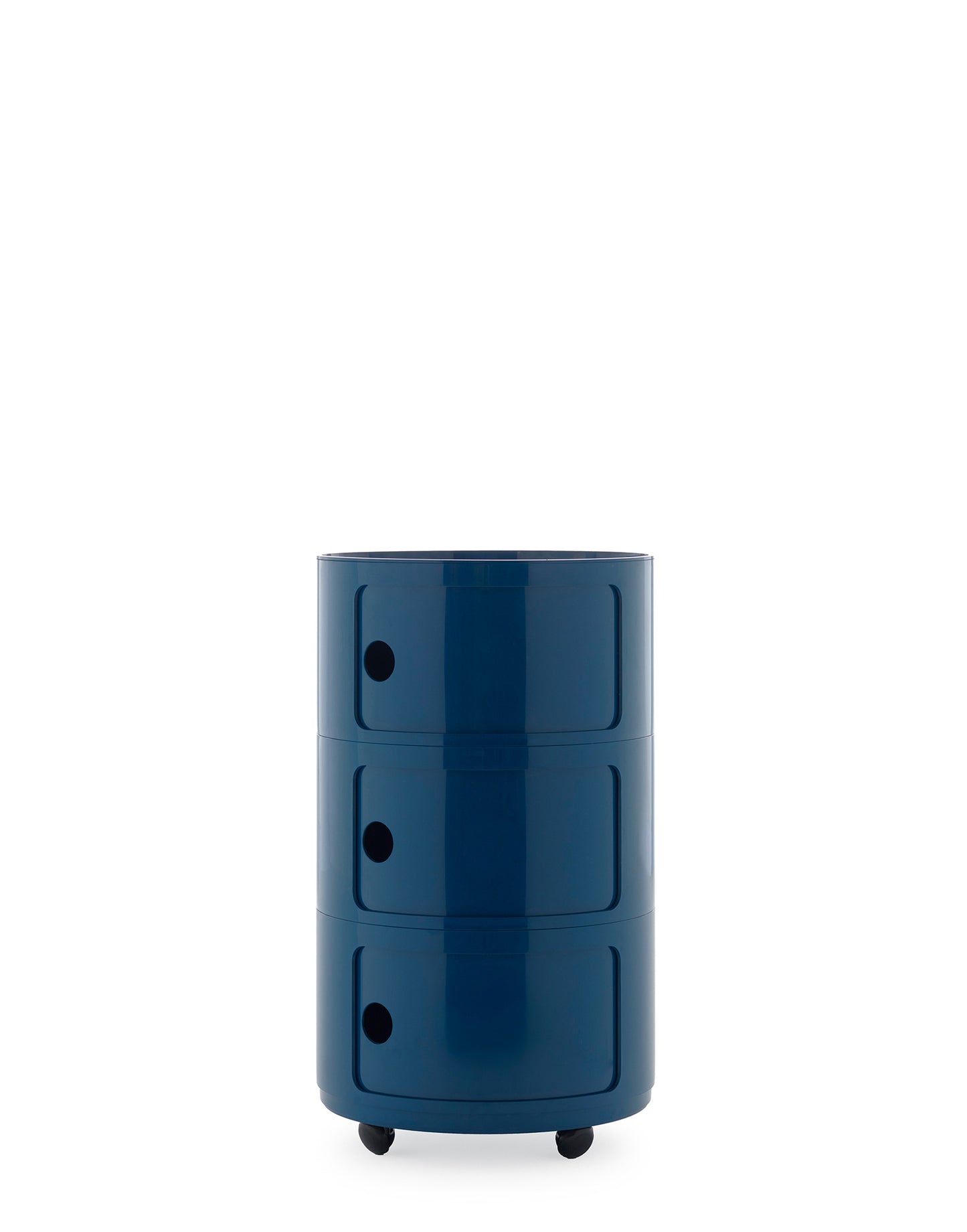 Componibili Big storage unit, 3 modules, blue