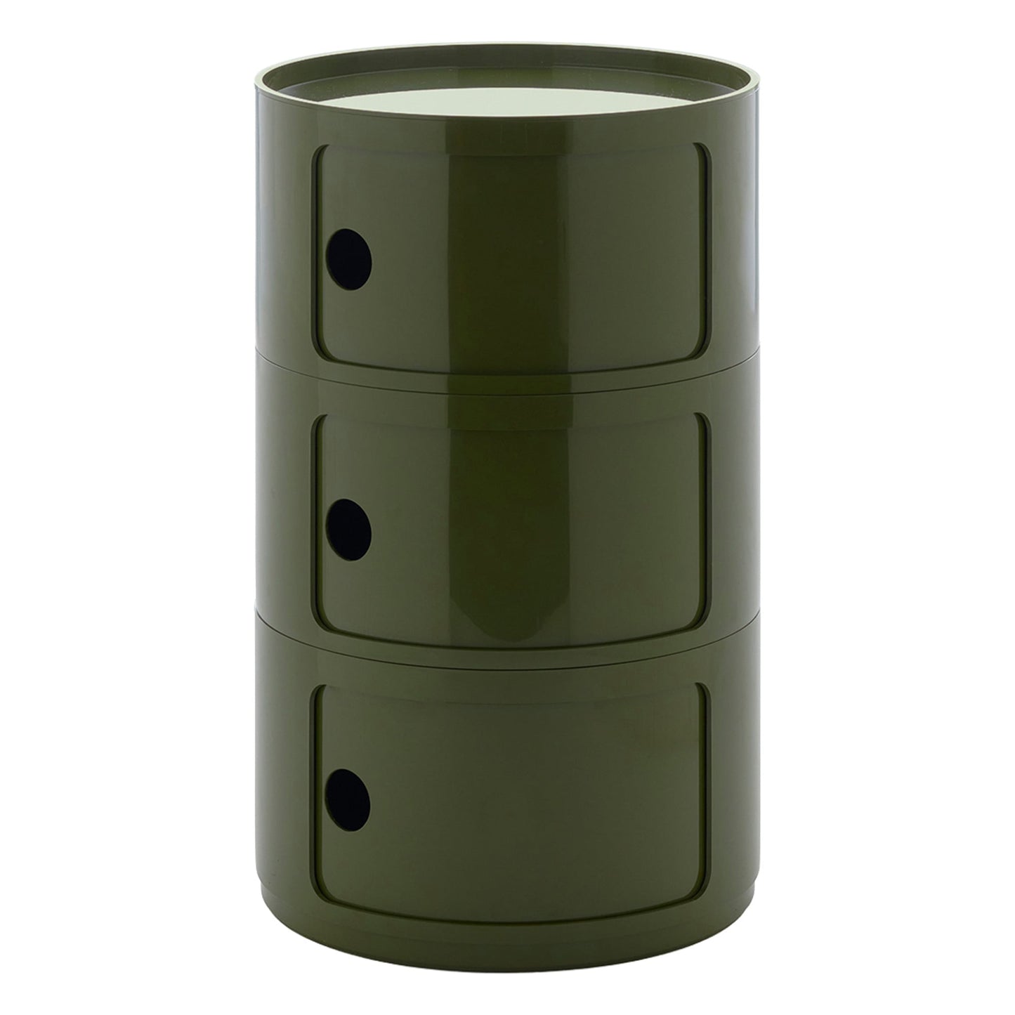 Componibili Big storage unit, 3 modules, green
