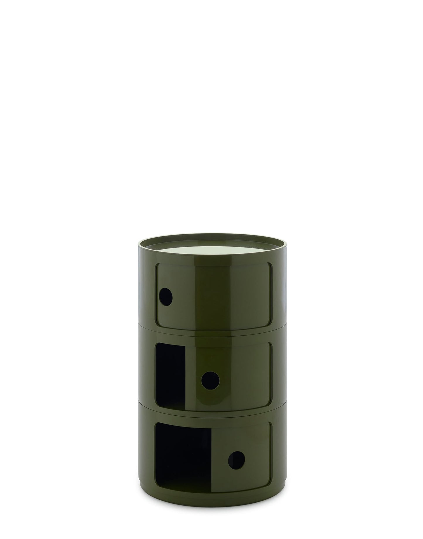 Componibili Big storage unit, 3 modules, green
