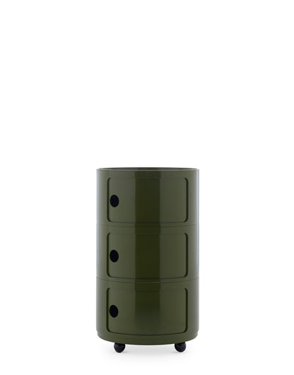 Componibili Big storage unit, 3 modules, green