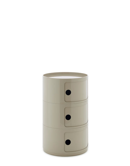 Componibili Big storage unit, 3 modules, taupe
