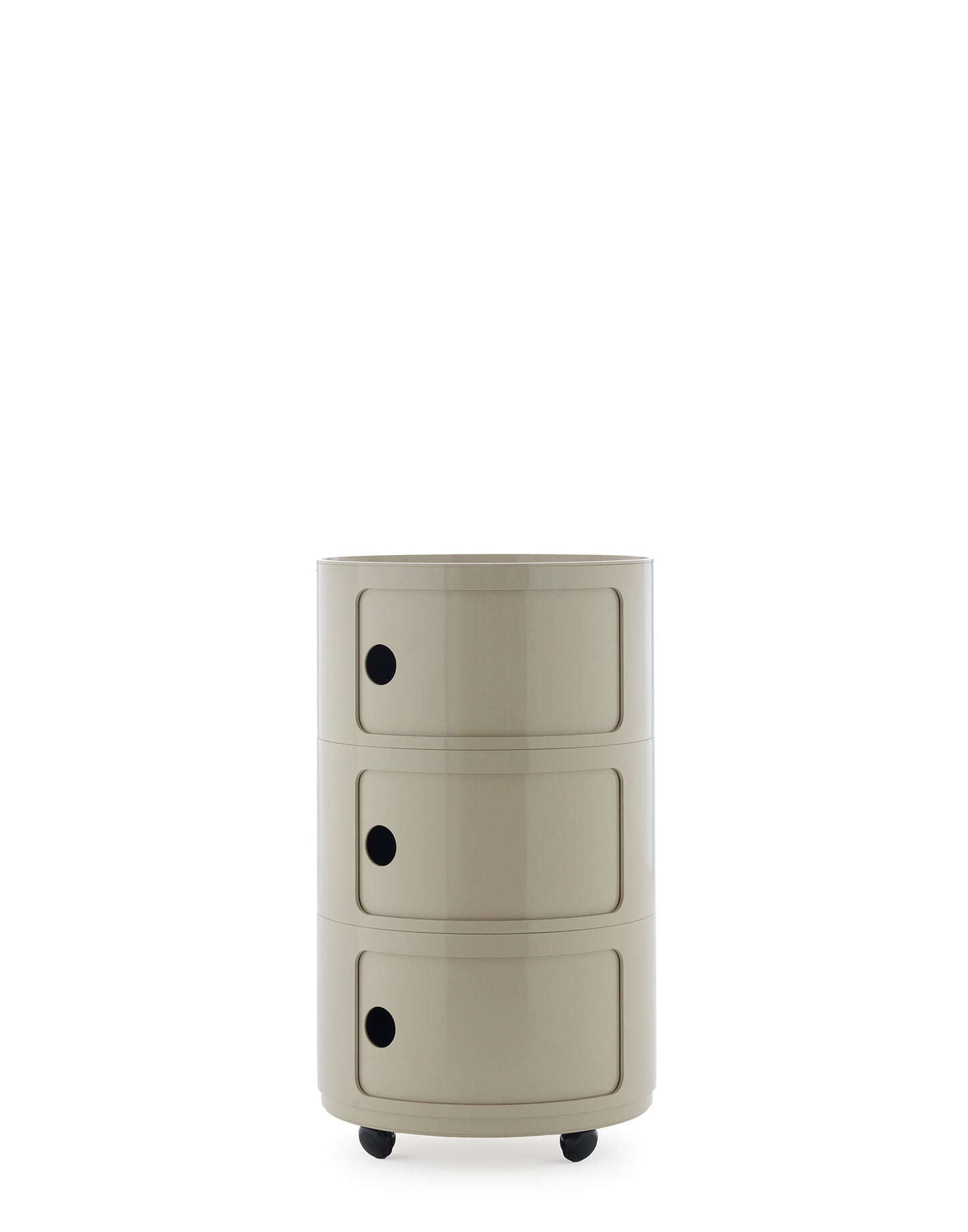 Componibili Big storage unit, 3 modules, taupe
