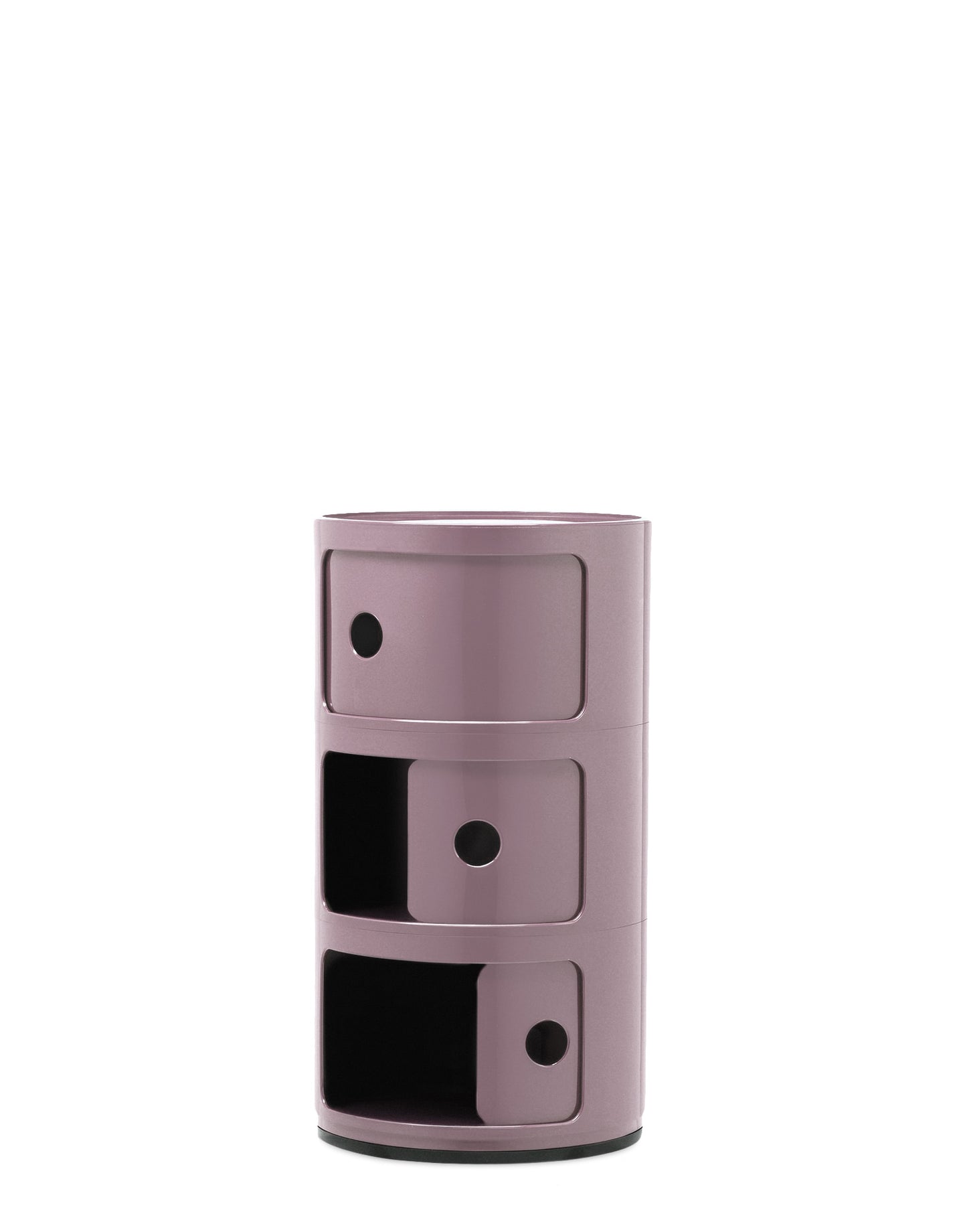Componibili storage unit, 3 modules, mauve