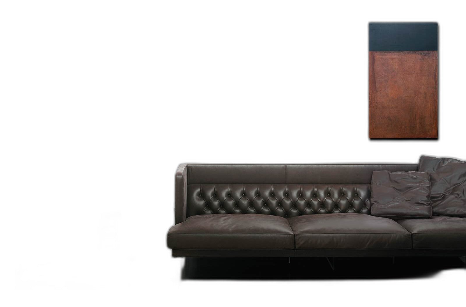 LIPP - Bed with tufted headboard