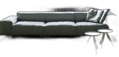 NEOWALL - Sectional sofa with removable cover