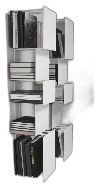 BUKVA - Wall-mounted steel bookcase