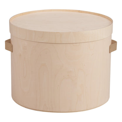 Aski XL storage box, lacquered birch