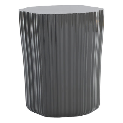 Corteza side table, charcoal
