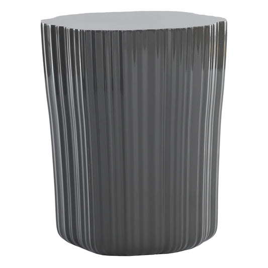 Corteza side table, charcoal