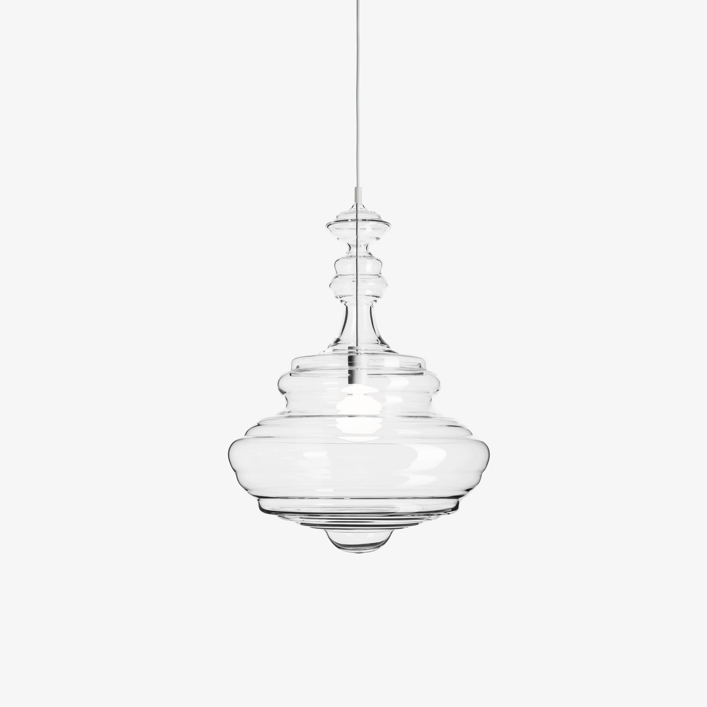 Neverending Glory Bolshoi Theatre Pendant Lamp by Lasvit #M / Clear