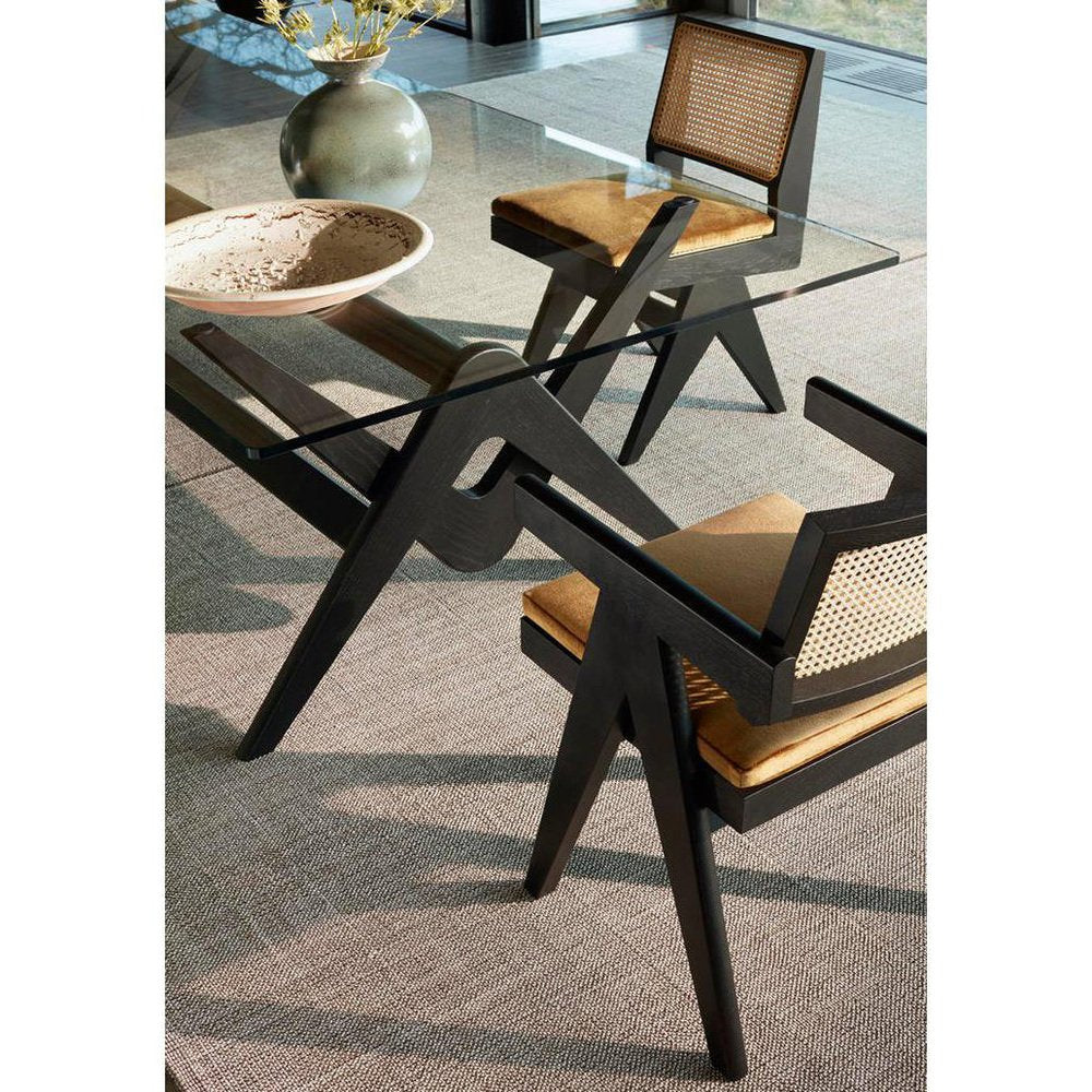 055 Capitol Complex Chairs by Pierre Jeanneret attributed to Cassina, Set of 2