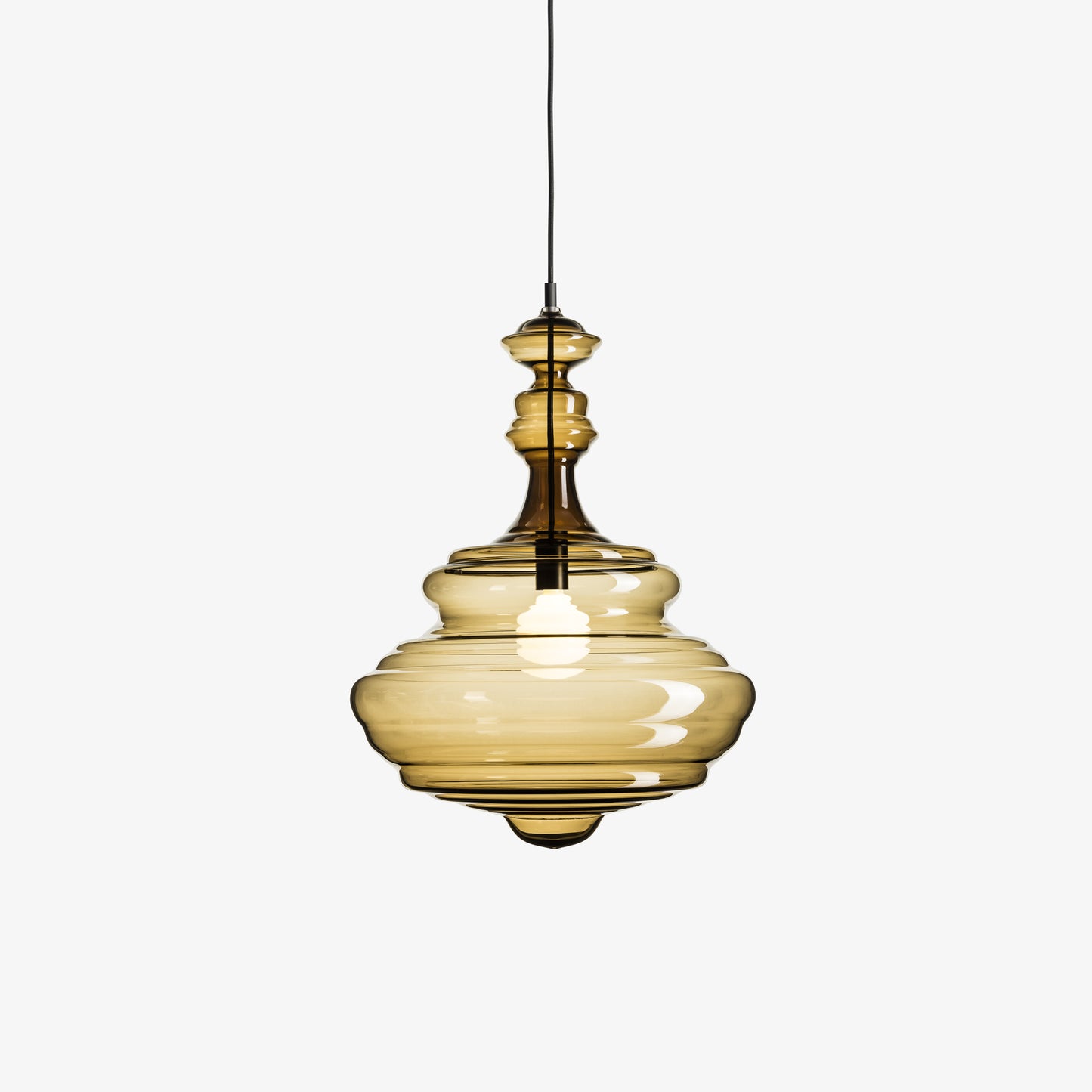 Neverending Glory Bolshoi Theatre Pendant Lamp by Lasvit #M / Smoke