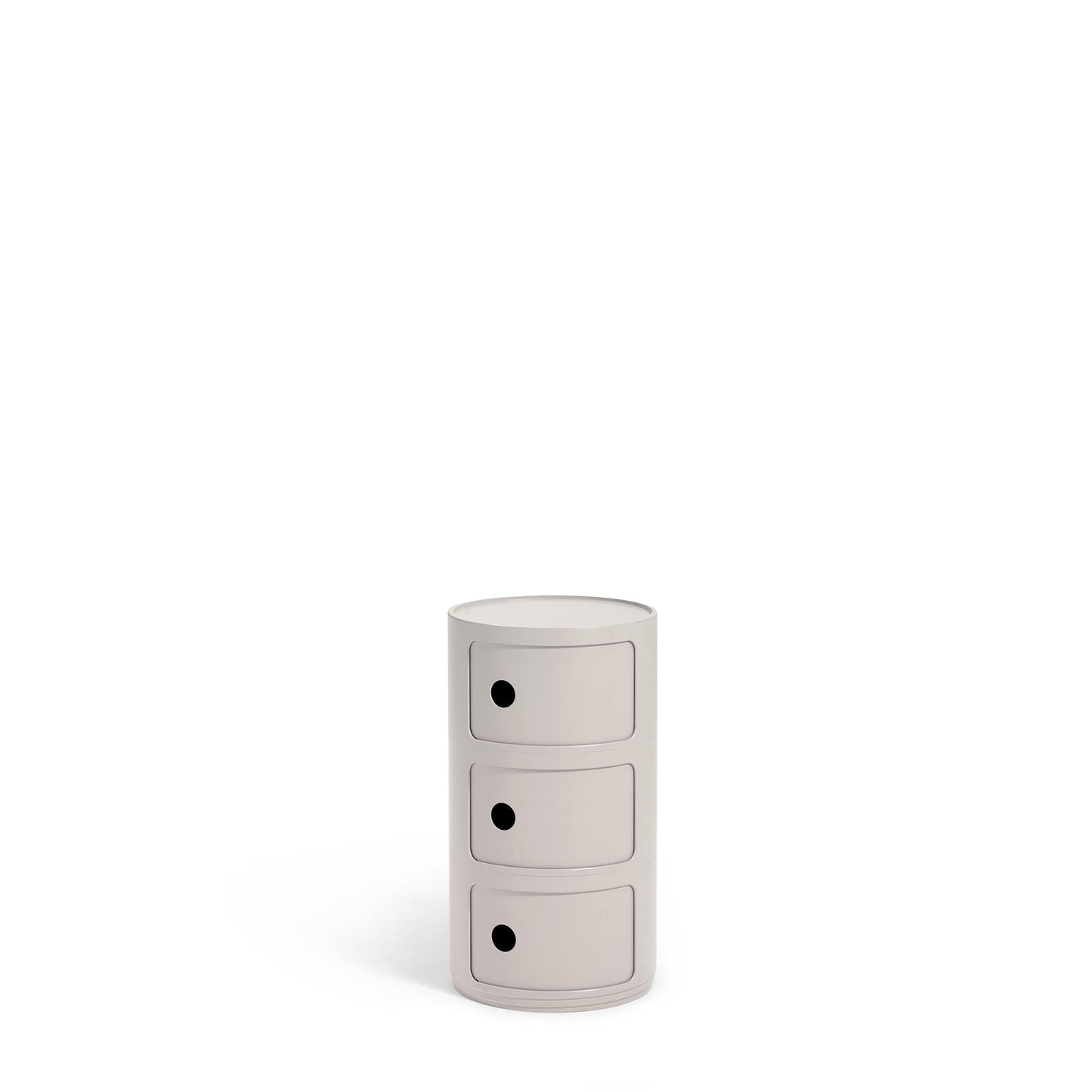 Componibili 3 Cabinet by Kartell #Bio Cream