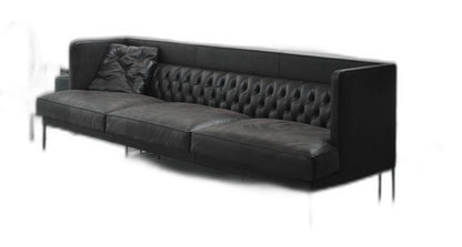 LIPP - Bed with tufted headboard