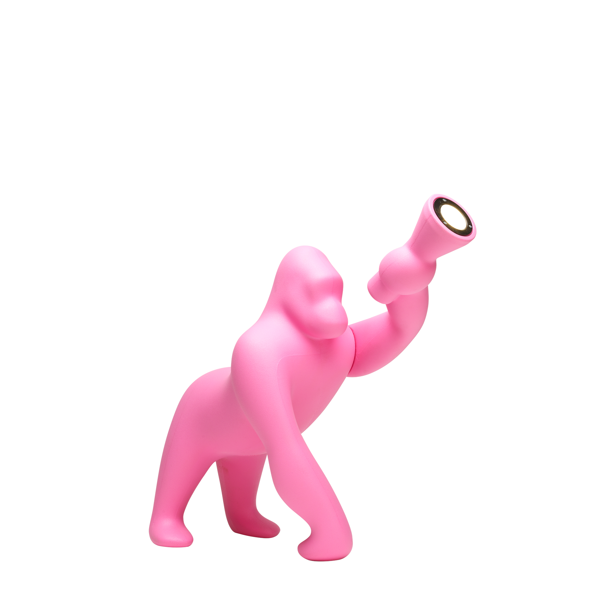 Kong Xs table / floor lamp by Qeeboo #Bright Pink
