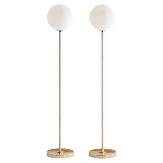 06 Dimmable Brass Floor Lamps by Magic Circus Editions, Set of 2