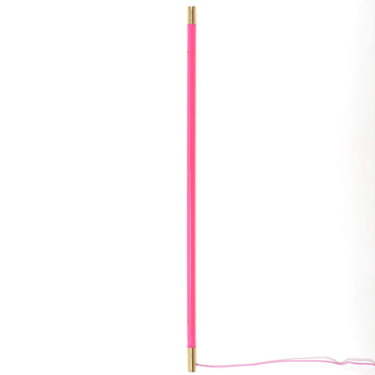 LED Floor/Wall Lamp Linea Golden End by Seletti #Pink