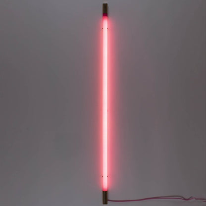 LED Floor/Wall Lamp Linea Golden End by Seletti #Pink