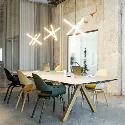 Rectangular Wooden Dining Table TABLE B 120 by Bd Barcelona Design