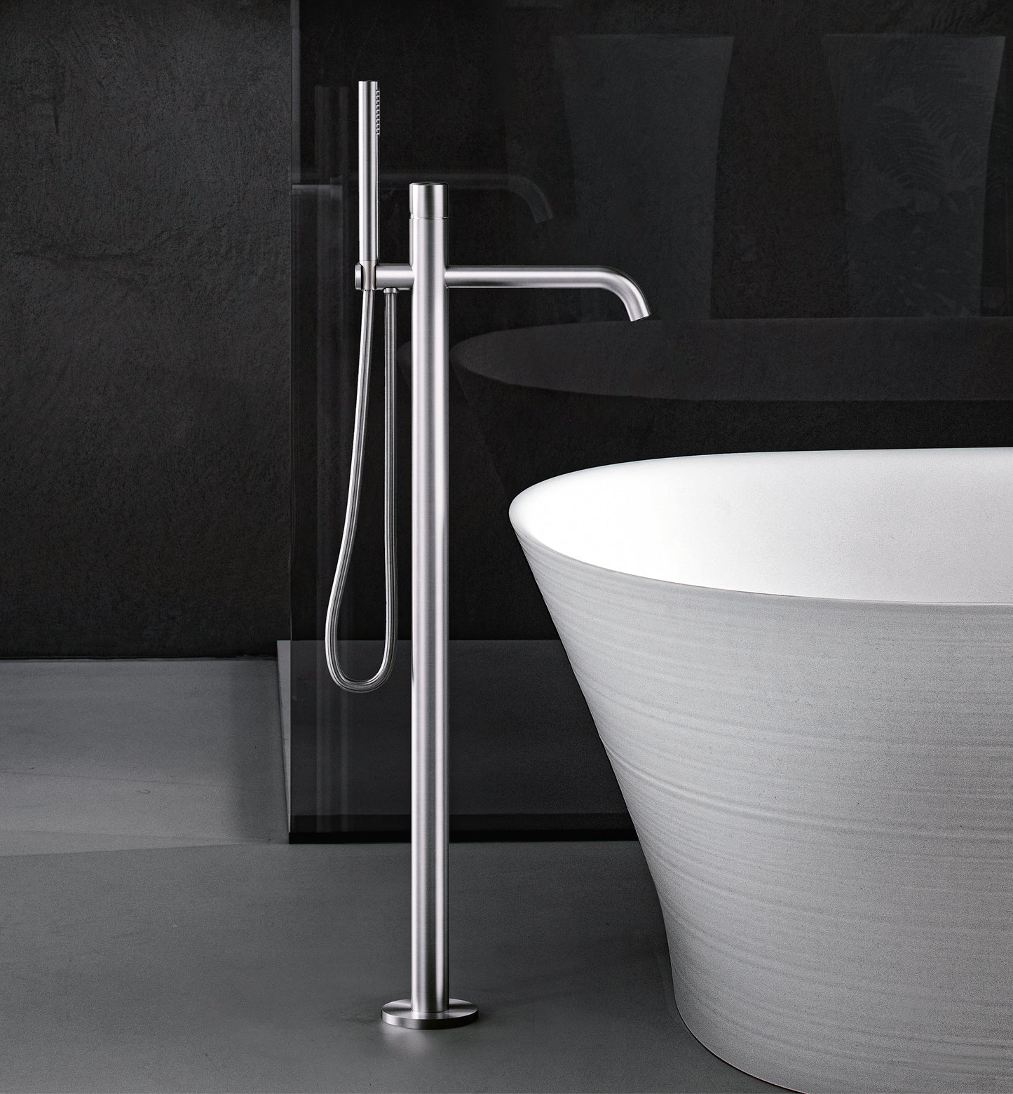 ACQUIFERO - Stainless steel shower set by Falper