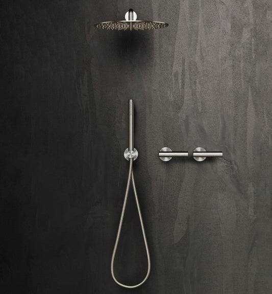 CILINDRO - Stainless steel shower set by Falper