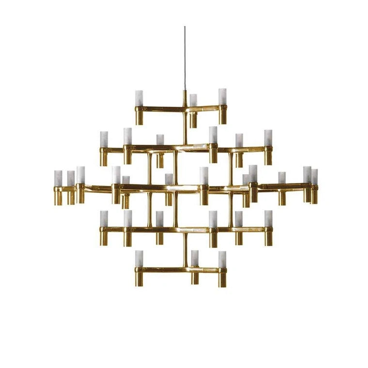 CROWN MAJOR - Die cast aluminium chandelier