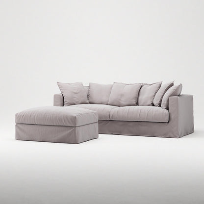 Decotique Le Grand Air Footstool Misty Grey