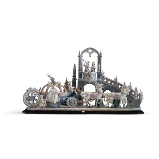 Cinderella's Arrival Sculpture by Lladró