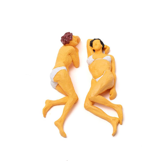 Resin Decorative Object Love Is A Verb Maya & Sofia by Seletti