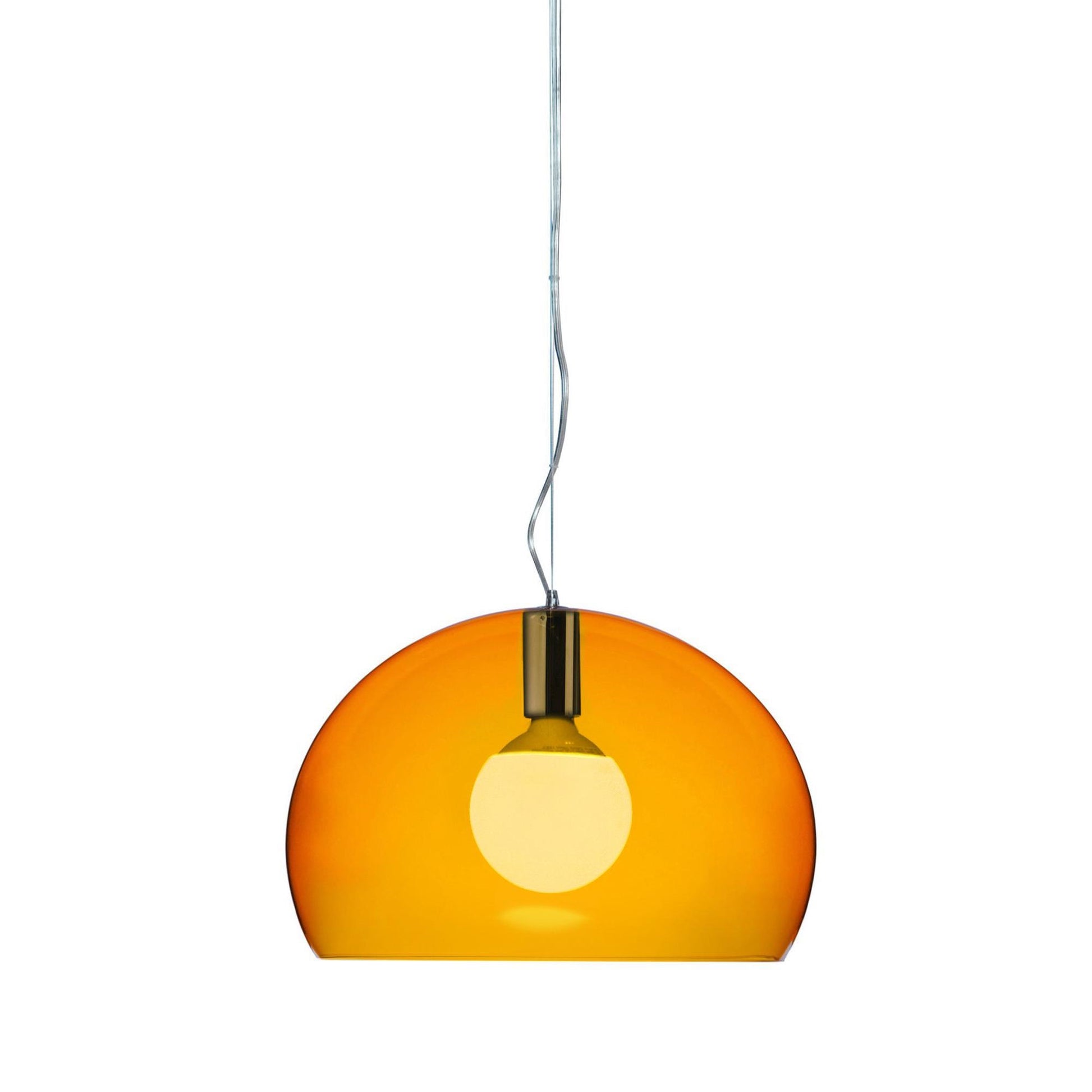 FL/Y Pendant Lamp Small by Kartell #Orange