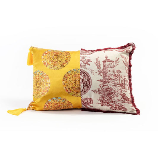 Fabric Cushion Hybrid Ottavia Cushion by Seletti