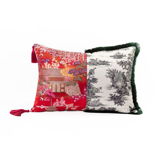 Fabric Cushion Hybrid Pirra Cushion by Seletti