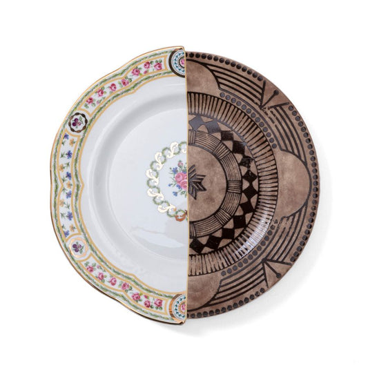 Bone China porcelain Dinner plate Hybrid Hobyo Dinner Plate by Seletti