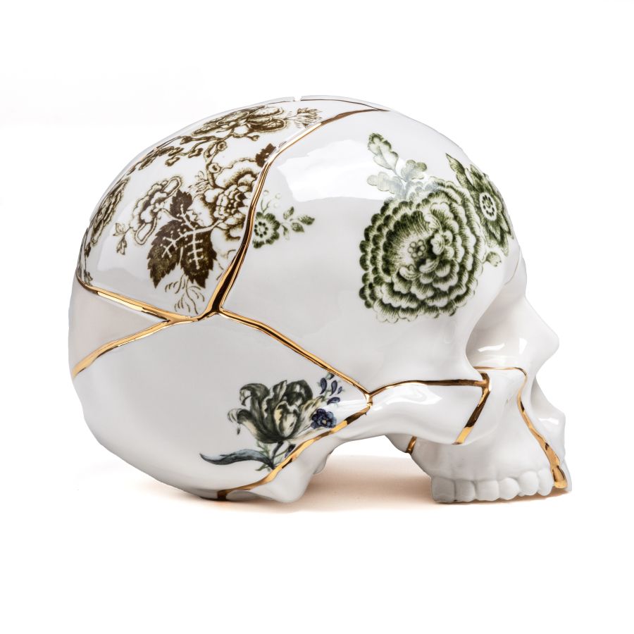 KINTSUGI Skull by Seletti