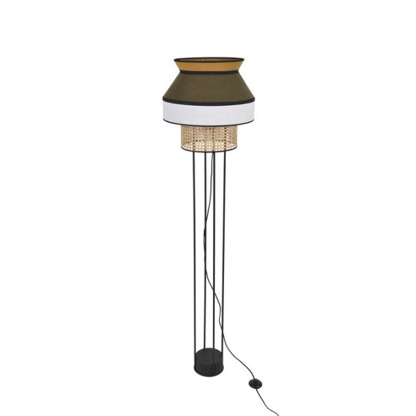 Floor Lamp Singapour by Market Set #White/Khaki/Curry