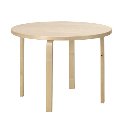 [국내재고/매장전시중] AALTO 90A - Round wooden table