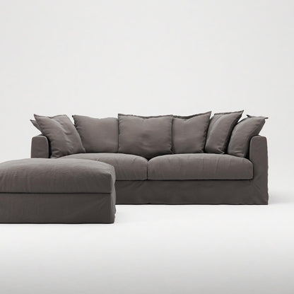 Decotique Le Grand Air Footstool Smoked Granite