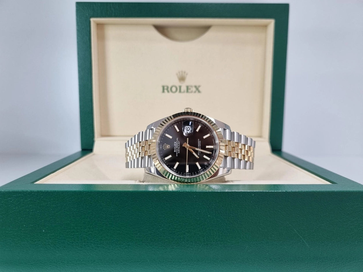 [빈티지/매장즉시발송] Rolex® Datejust 41 (41mm | 블랙 다이얼 | 바 인덱스 | 플루쥬빌)