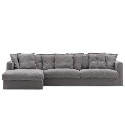 Decotique Le Grand Air 3-Seater Sofa Chaise Left Grey