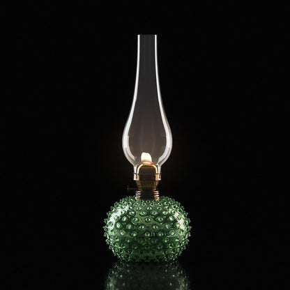 Department Paris Oil Lamp Light Green