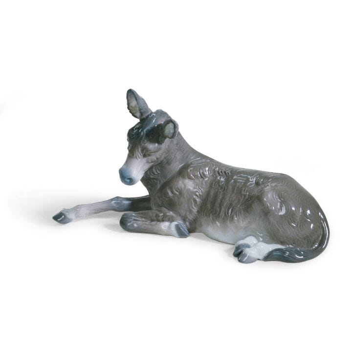Donkey Nativity Figurine-II by Lladró