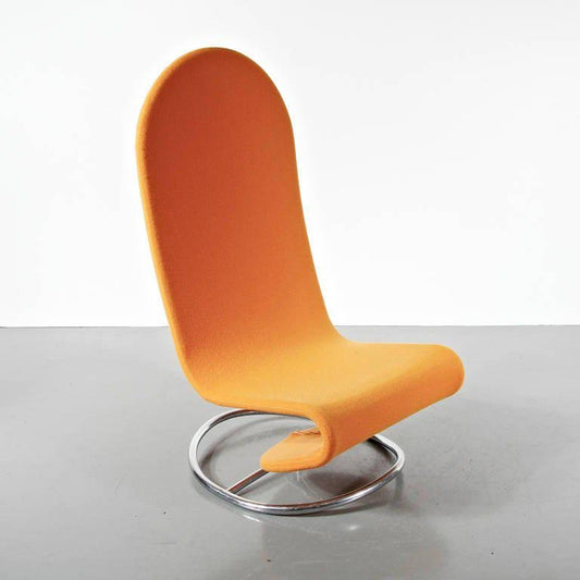 1-2-3 Rocking Chair by Verner Panton for Fritz Hansen, Denmark, 1970s