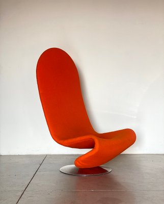 1-2-3 Series Highback Chair by Verner Panton for Fritz Hansen, 1970s-NPC-2041868