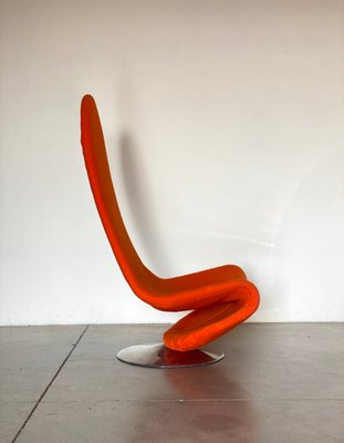 1-2-3 Series Highback Chair by Verner Panton for Fritz Hansen, 1970s-NPC-2041868