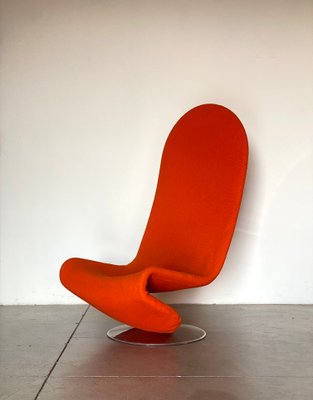 1-2-3 Series Highback Chair by Verner Panton for Fritz Hansen, 1970s-NPC-2041868